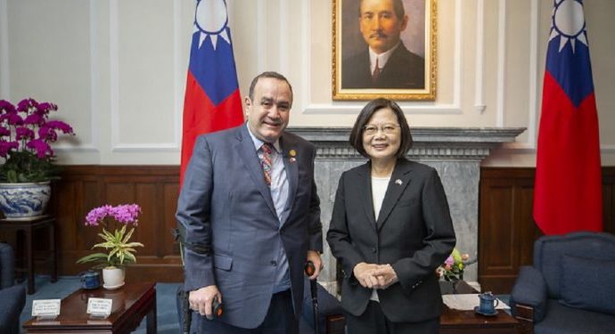Guatemala y República de China mantienen relaciones de cooperación y amistad