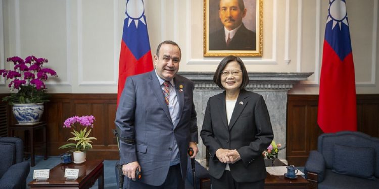 Guatemala y República de China mantienen relaciones de cooperación y amistad