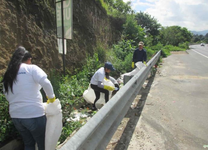 #Departamentales | Jornada de limpieza en Chimaltenango reúne a voluntarios