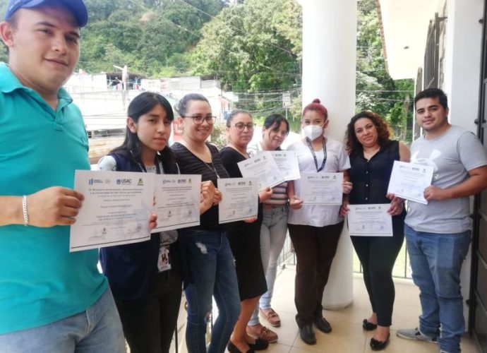 #Departamentales | Personal de salud de San Pedro Ayampuc es certificado con Diplomado de Educación Ambiental.
