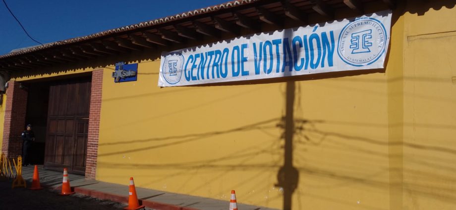 #ExpresionElectoral2023 | Centro de Votación Colegio La Salle. Antigua Guatemala