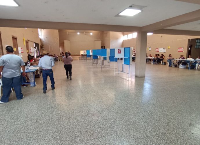 #ExpresionElectoral2023 | Centro de votación ubicado en el salón municipal de Asunción Mita