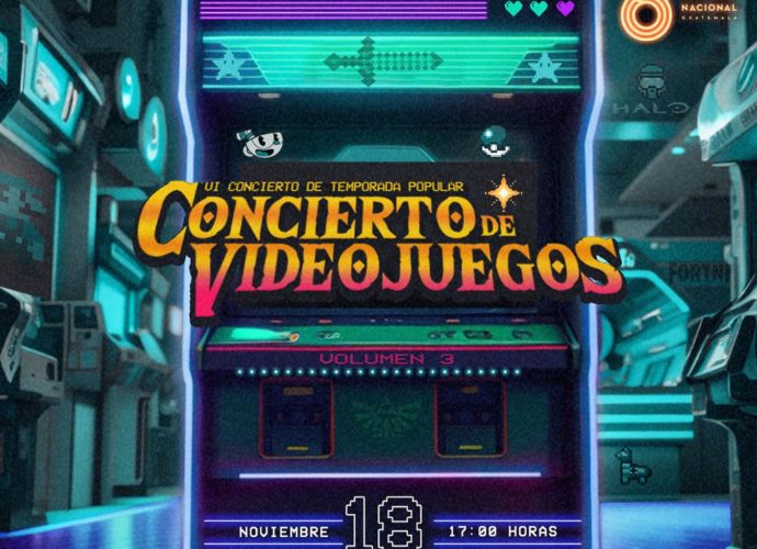 #ARTE | Orquesta Sinfónica Nacional de Guatemala Presenta el “Concierto de Videojuegos” Volumen 3