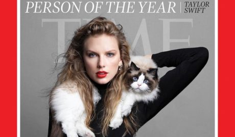 Taylor Swift corona 2023 como personaje del año en la revista Time