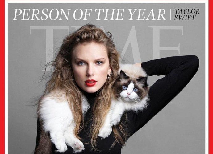 Taylor Swift corona 2023 como personaje del año en la revista Time