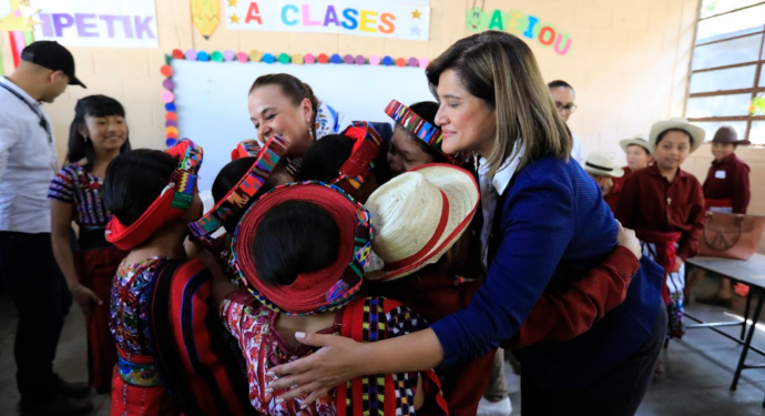 El Gobierno de Guatemala inició el año escolar 2024 con el compromiso de lograr calidad educativa