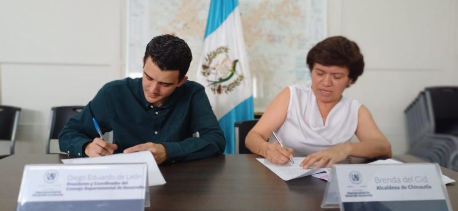 Hemos firmado 20 convenios destinados a el desarrollo del Departamento de Guatemala
