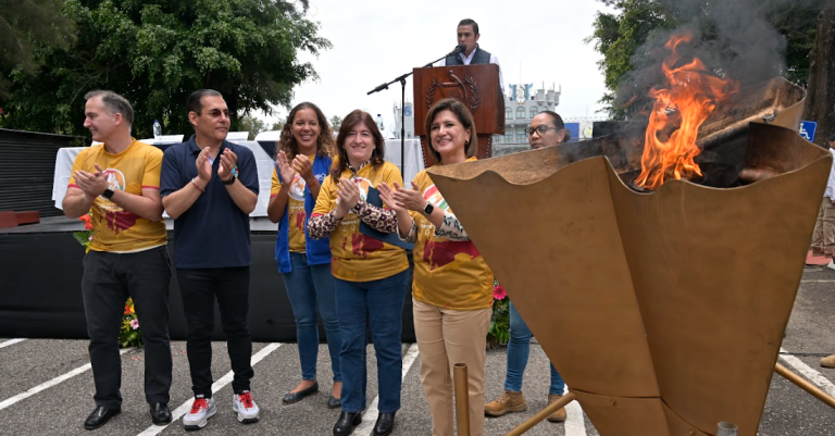Apoyo de la vicepresidenta Karin Herrera a los atletas guatemaltecos en su camino a París 2