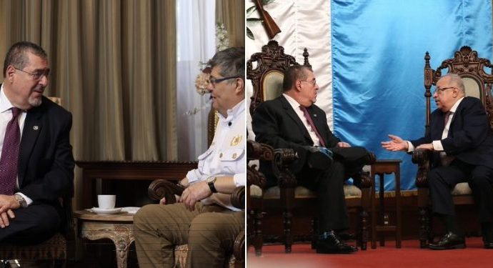 Gobernantes resaltan labor que han desarrollado ambos ministros en seguridad y  política exterior