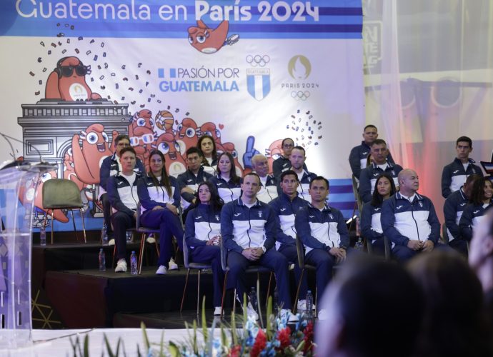Guatemala con delegación completa para París 2024: Juramentación y abanderados