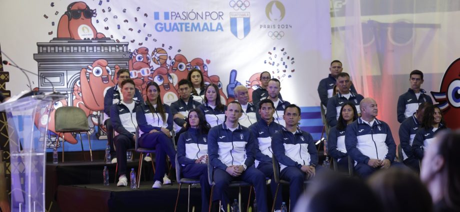 Guatemala con delegación completa para París 2024: Juramentación y abanderados