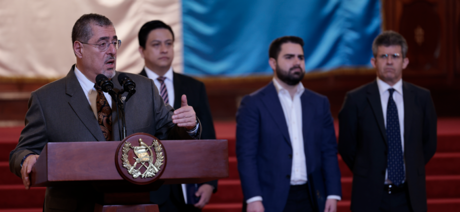 Presidente Bernardo Arévalo anunció cambios en el Gabinete de Gobierno