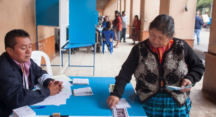 El Gobierno de Guatemala alertó el secuestro del padrón electoral