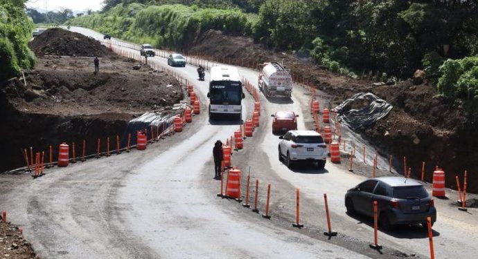 El tramo entre Palín y Escuintla se mantienen habilitados dos carriles