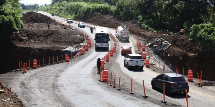 El tramo entre Palín y Escuintla se mantienen habilitados dos carriles