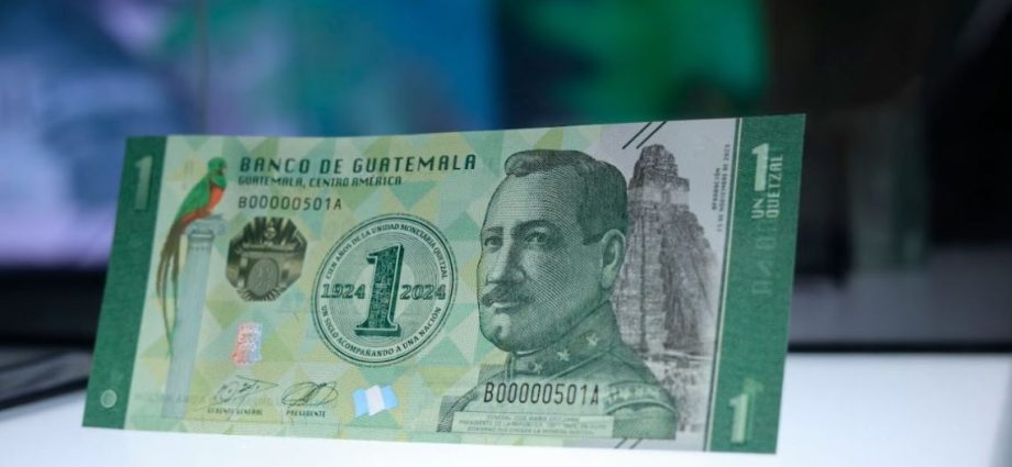 Este 10 de septiembre empieza a circular Billete conmemorativo de un quetzal