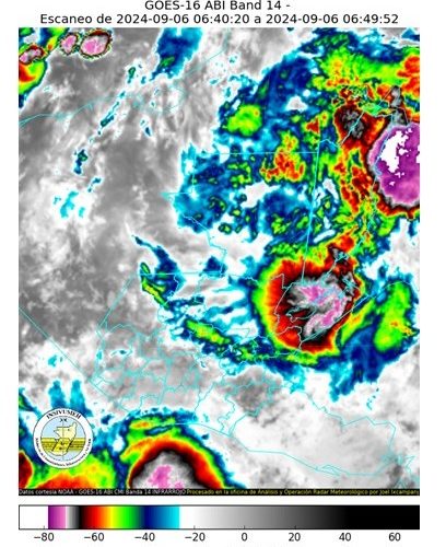 Pronóstico del Tiempo: Lluvias Intermitentes Previstas para la Tarde y Noche en Todo el País