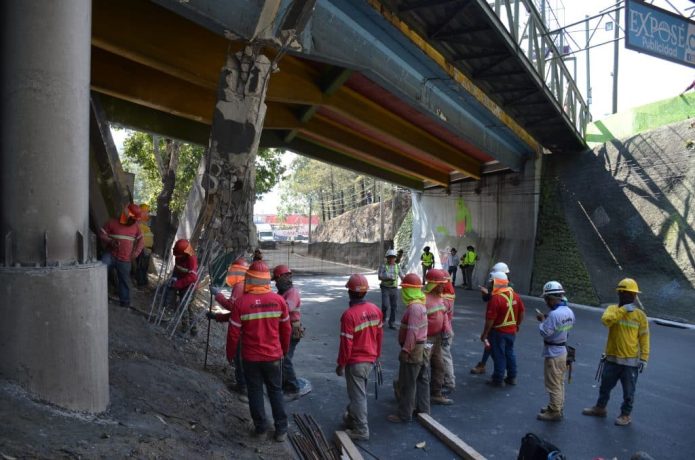 Municipalidad de Guatemala informó que se ha dado inicio al desmantelamiento del puente Adolfo Mijangos