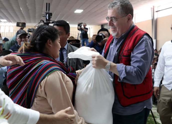 El abastecimiento de alimentos contribuirá a la seguridad de las familias de Santa María Nebaj