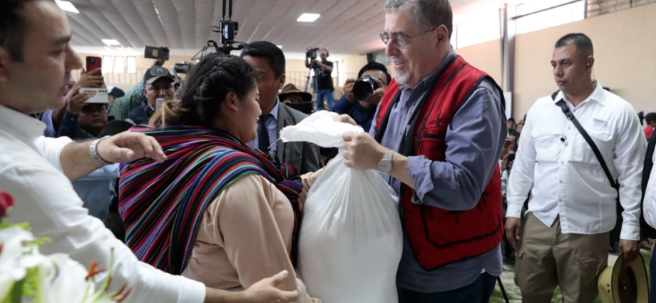 El abastecimiento de alimentos contribuirá a la seguridad de las familias de Santa María Nebaj