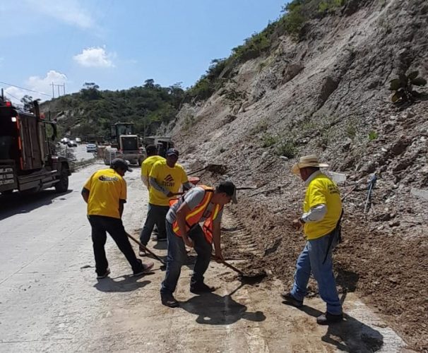 DGC acelera trabajos para habilitar más carriles en el km 61