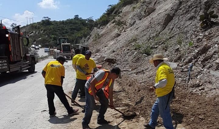 DGC acelera trabajos para habilitar más carriles en el km 61