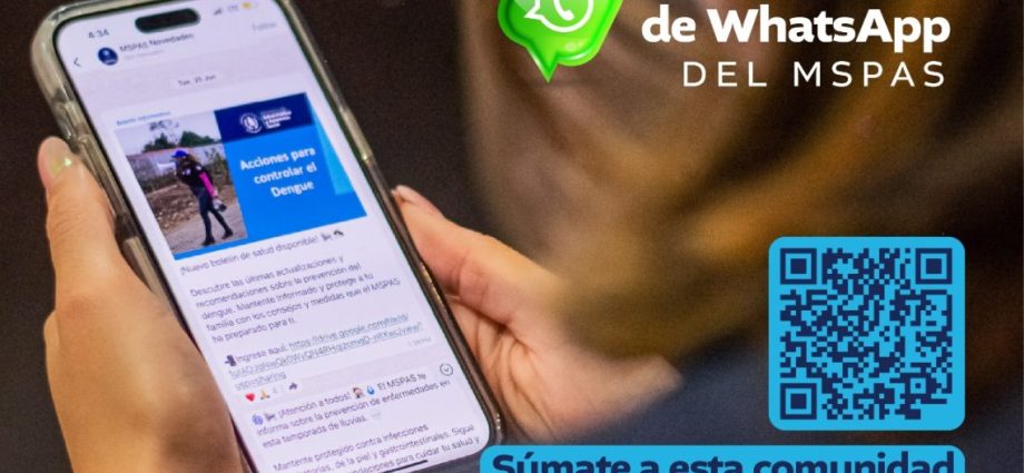 MSPAS y el MAGA han implementado un canal de WhatsApp con el objetivo de difundir información importante