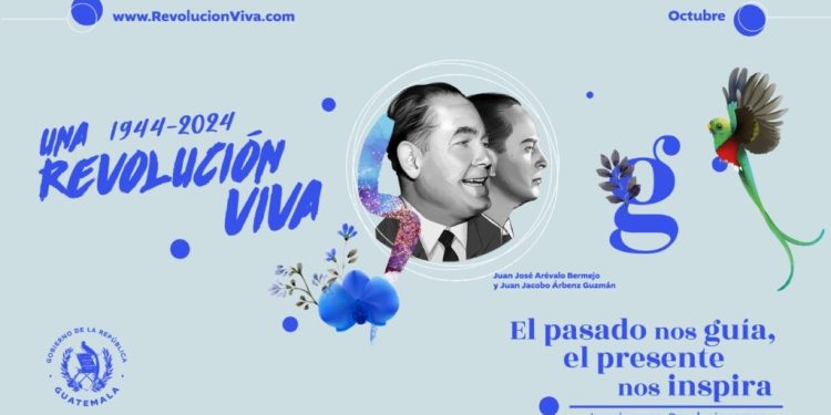 El Gobierno de Guatemala organiza Agenda Cultural por la Revolución del 20 de octubre de 1944