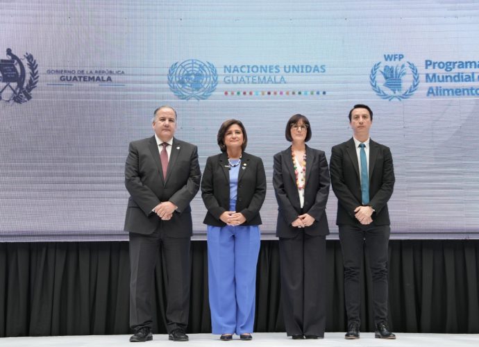 Vicepresidenta fue parte de la presentación de los resultados de la Evaluación Nacional de Seguridad Alimentaria 2024