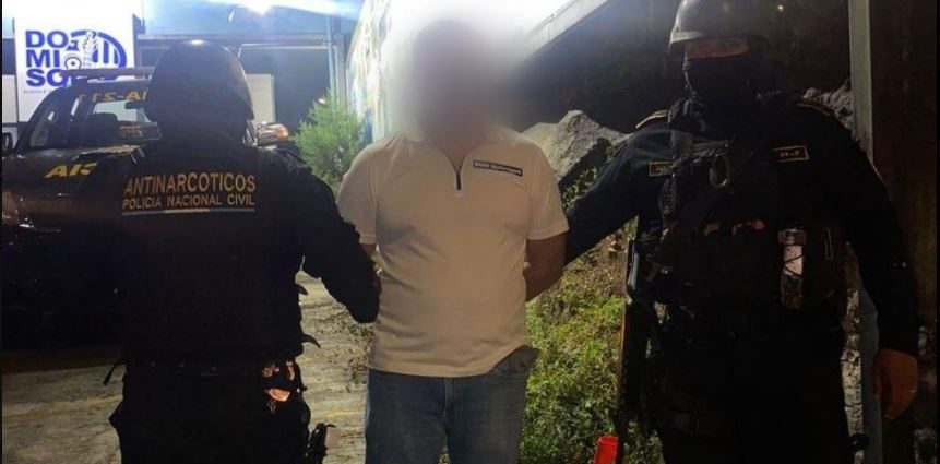 Colombiano capturado en Guatemala por narcotráfico: Será extraditado a EE.UU