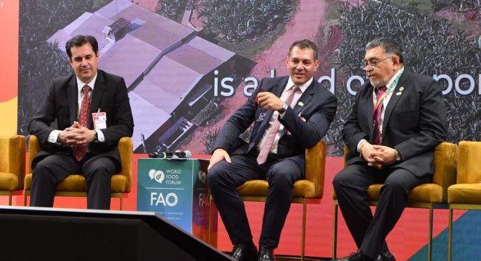 Guatemala participó en el Foro de Inversiones de la Iniciativa Hand in Hand, celebrado en el marco del Foro Mundial de la Alimentación