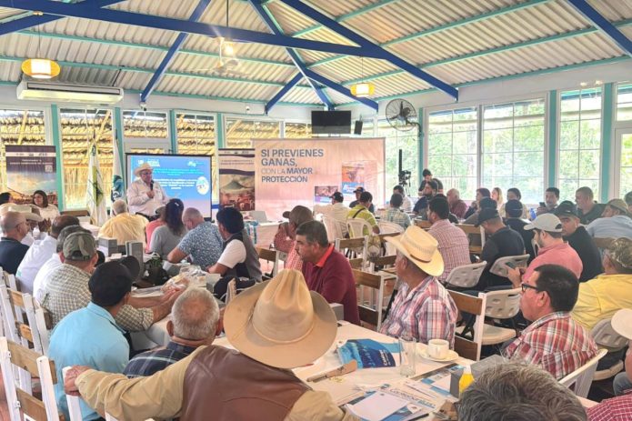 Ganaderos se capacitan para prevenir la propagación del Gusano Barrenador del Ganado