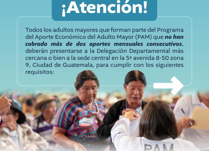 Gobierno de Guatemala fortalece apoyo a adultos mayores en situación de pobreza