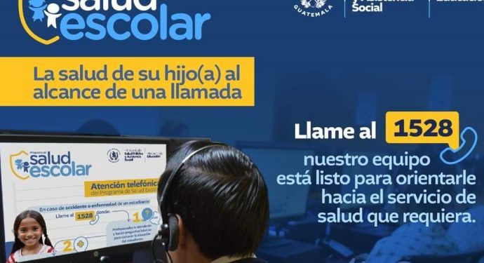 El Programa de Salud Escolar fue creado por medio del Acuerdo Gubernativo 36-2024 con el objetivo de promover la salud y la permanencia de los estudiantes