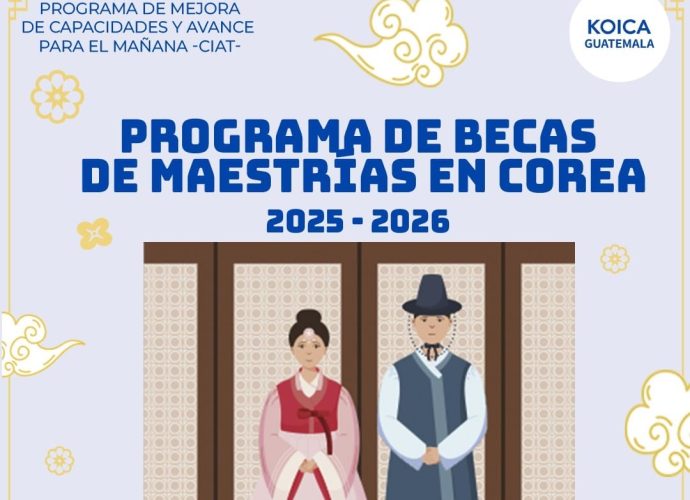 Convocatoria de becas para estudios de posgrado en Corea del Sur