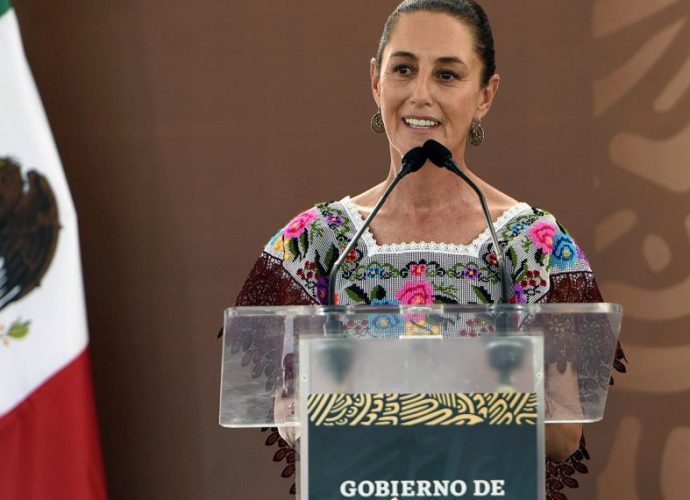 La presidenta de México, Claudia Sheinbaum, celebra este miércoles 8 de enero sus primeros 100 días en el poder.