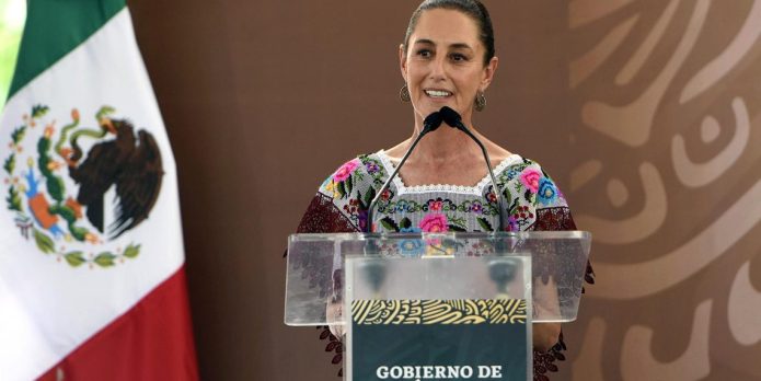 La presidenta de México, Claudia Sheinbaum, celebra este miércoles 8 de enero sus primeros 100 días en el poder.