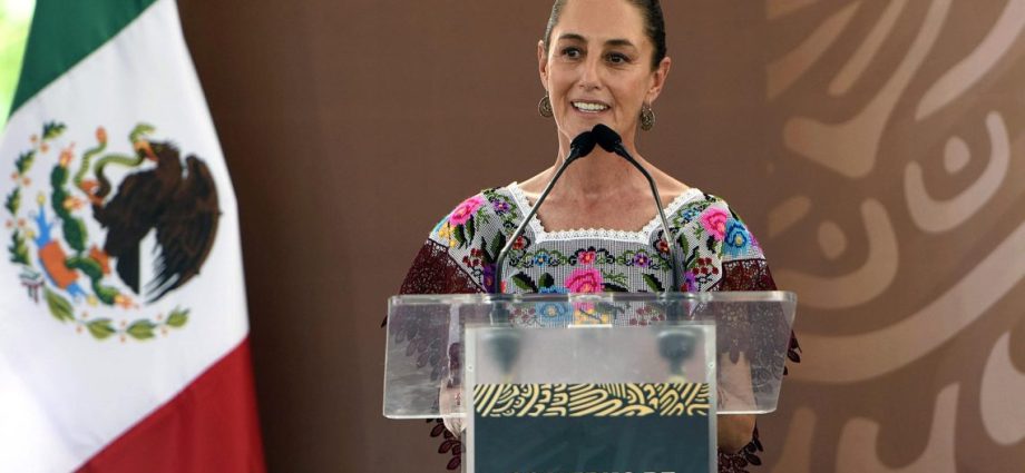 La presidenta de México, Claudia Sheinbaum, celebra este miércoles 8 de enero sus primeros 100 días en el poder.