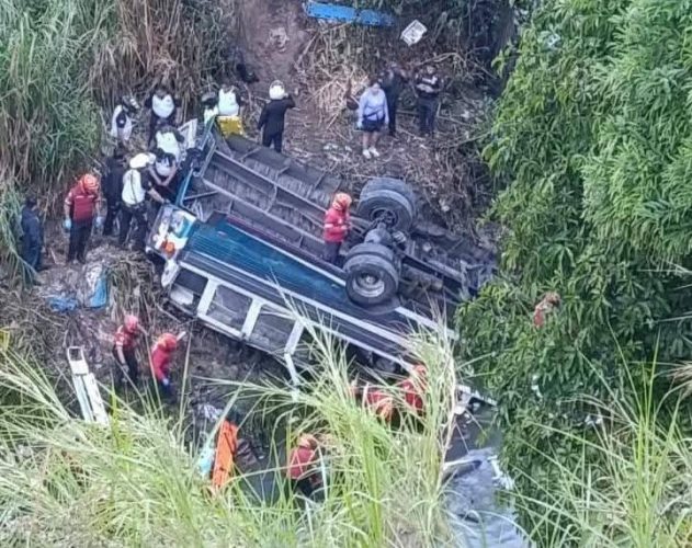 Trágico accidente en la bajada de la colonia Atlántida