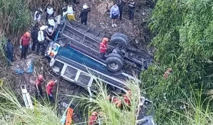 Trágico accidente en la bajada de la colonia Atlántida