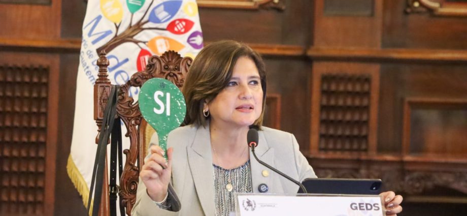 Presidenta en funciones lidera primera reunión del Gabinete de Desarrollo Social 2025