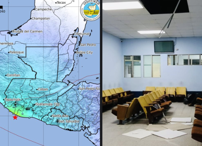 Temblor de 5.5 grados sacude tres departamentos: daños leves pero sin víctimas