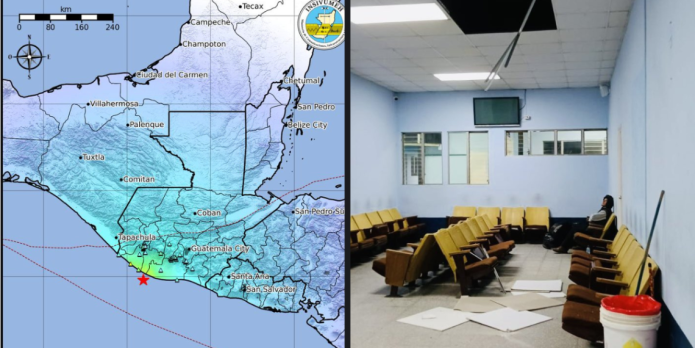 Temblor de 5.5 grados sacude tres departamentos: daños leves pero sin víctimas