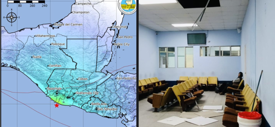 Temblor de 5.5 grados sacude tres departamentos: daños leves pero sin víctimas