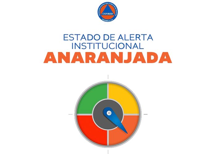Conred se declara en alerta anaranjada por aumento de actividad del Volcán de Fuego y numerosos incendios en el país