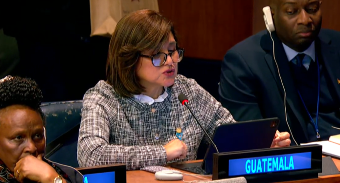 Karin Herrera resalta iniciativas para la atención de la comunidad migrante retornada en la ONU