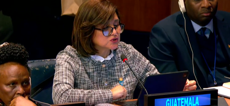 Karin Herrera resalta iniciativas para la atención de la comunidad migrante retornada en la ONU