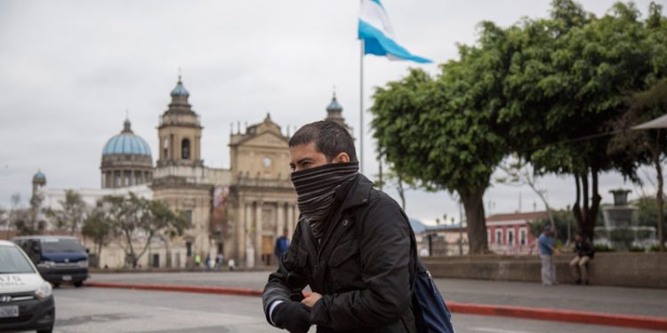 El INSIVUMEH informó sobre el descenso de temperaturas, debido a un frente frío