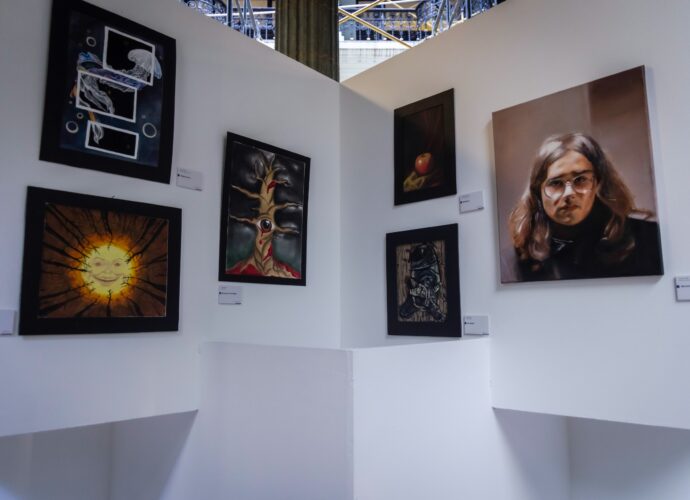 Futuros Artistas de la ENAP Exhiben su Talento en una Muestra en el Palacio Nacional