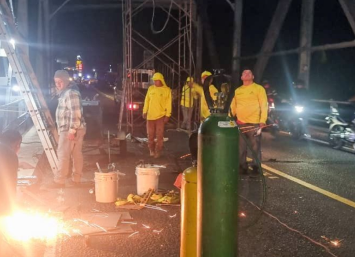Inicia fase final de mantenimiento en el puente Ixtacapa, Suchitepéquez. Inicia fase final de mantenimiento en el puente Ixtacapa, Suchitepéquez.